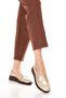 Genuine Leather Anatomical Sole Comfortable Shoes Usl.2170 Gold - 3