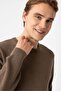Mink Regular Fit Cotton Crew Neck Knitwear Sweater - 4