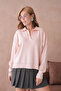 Women's Polo Neck Oversize Knitwear Sweater - 8