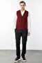 Desen Men's Slim Knitwear Plain Vest 22511 - 5