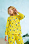 Yellow Bird Character Cotton Pajama Set - 2