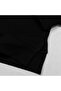 Women's Venezia Relaxed Fit Slit Crew Neck Sweatshirt Black - 6