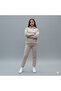 3 Thread Cotton Fabric Winter Unisex O Oversized Women's Long Sleeve Bottom-Top Tracksuit Set - 3
