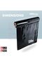 Stretch Film/Wrap Cling Heavy Duty Shrink Film Pallet Wrapping (BLACK, 1) - 2