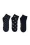 Ankle Socks 3 Pack – Men’s Breathable Cotton Corporate Socks, Dark Blue - 5