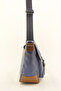 Unisex Gray Canvas Business School Briefcase Laptop Messenger Bag - 3
