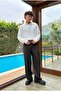 Basic Premium Baggy Fabric Pants - 4