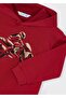 Boy's Printed Hooded Sweatshirt - 6