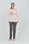 Girl's Big Dream Printed Pajama Set - 2
