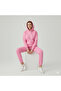 3 Thread Cotton Fabric Winter Unisex O Oversized Women's Long Sleeve Bottom-Top Tracksuit Set - 3