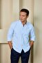 Striped Collared Button Slim Fit Men's Shirt - 3