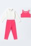 Girl's 3-Piece Sports Crop Set - 2