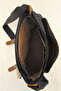 Unisex Beige Canvas Business School Briefcase Laptop Messenger Bag - 5