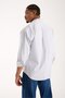 Bb Club Rio Oxford Cotton Oversized Fit Light Blue Classic Collar Men's Striped Shirt - 4