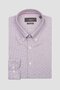 Carlo Armür Cotton Slim Fit Red Buttoned Collar Men's Straight Shirt - 2