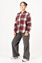 Girl's Soft Textured Checkered Lumberjack Shirt 3172 - 3