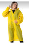 Unisex Women-Men Waterproof Windproof Raincoat with Snap Fasteners Hooded - 2