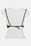 Women Solid Padded Bikini Top, Black - 3