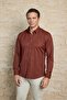Velvet Look Cotton Slim Fit Men's Shirt