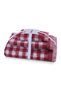 Gracia 100% Cotton Yarn Dyed Bath Towel Set 3-Piece 70X140/40X70/30X30 Burgundy - 5