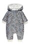 Tiger Printed 6-18 Months Astronaut - Gray 18-24 Months
