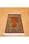 Hünkar Patterned Wool Prayer Rug Tile - 3
