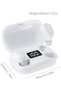 Casti Wireless , Bluetooth 5.0, display LED inteligent, rezistente la apa IPX7, microfo...