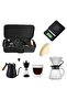 مجموعة ماكينة تحضير القهوة اليدوية V60 Premium Pour Over من 7 قطع مع مطحنة يدوية وقطارة - 5