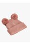 Pompom Detailed Knitwear Beret - 2