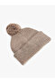 Pompom Detailed Knitted Knitwear Beanie - 2