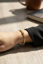Sergeant Model Stone Xuping Non-Tarnish Bracelet – Gold |   Shiny Zircon Detailing, Stylish and Durable Design - 3