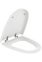 Ceramics Venice Normal Close Toilet Seat Cover ABS Oval with Quick Release (VN05AAWHA)