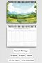 Farm Nature Themed A5 Spiral Bound To-Do List Weekly Planner - 3