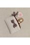 Brown Plaid Ribbon Detailed Mini Card Holder/Wallet/Keychain - 2