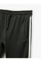 Cotton Jogger Sweatpants with Lace-Up Waist Pocket Detail - 3