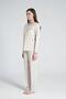 1711 Women's Button-Down Collar Long Sleeve Pajama Set - 2