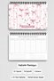 Pink Bouquet and Floral Themed A5 Spiral Bound To-Do List Weekly Planner - 3