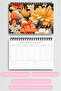 Autumn Flowers Themed A5 Wirebound to Do List Weekly Planner - 5
