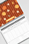 Autumn-Themed Cozy Design Themed A5 Spiral-Bound To-Do List Weekly Planner - 8