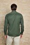Button-Down Collar Oxford Stretch Fabric Slim Fit Men's Shirt - 7