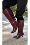Rakow Crocodile Patterned Women's Heeled Boots - 6