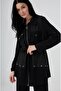 Stripe Suit with Zippered Pockets - 2