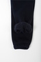 Unisex Children's Navy Blue Elasticized Legs 3-Strand Trackpants Fleece-Lined in Trackpants - 6