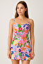 Slim Strap Dress Swimsuit - 2