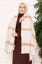 Woven Shawl Mink - 4