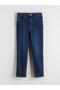 Classic Indigo Slim Fit Women's Jean Pants (W5) - 3