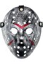 Jason Mask Hannibal Mask Metal Silver Color 20X25 cm (4940)