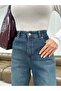 Women's Denim Palazzo Pants - 2