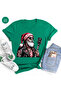 Christmas Noel Printed Cotton Short Sleeve Regular Fit Rock T-Shirt