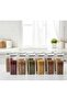 Long Square Airtight Food Storage Container 12 Pieces 3100 ml